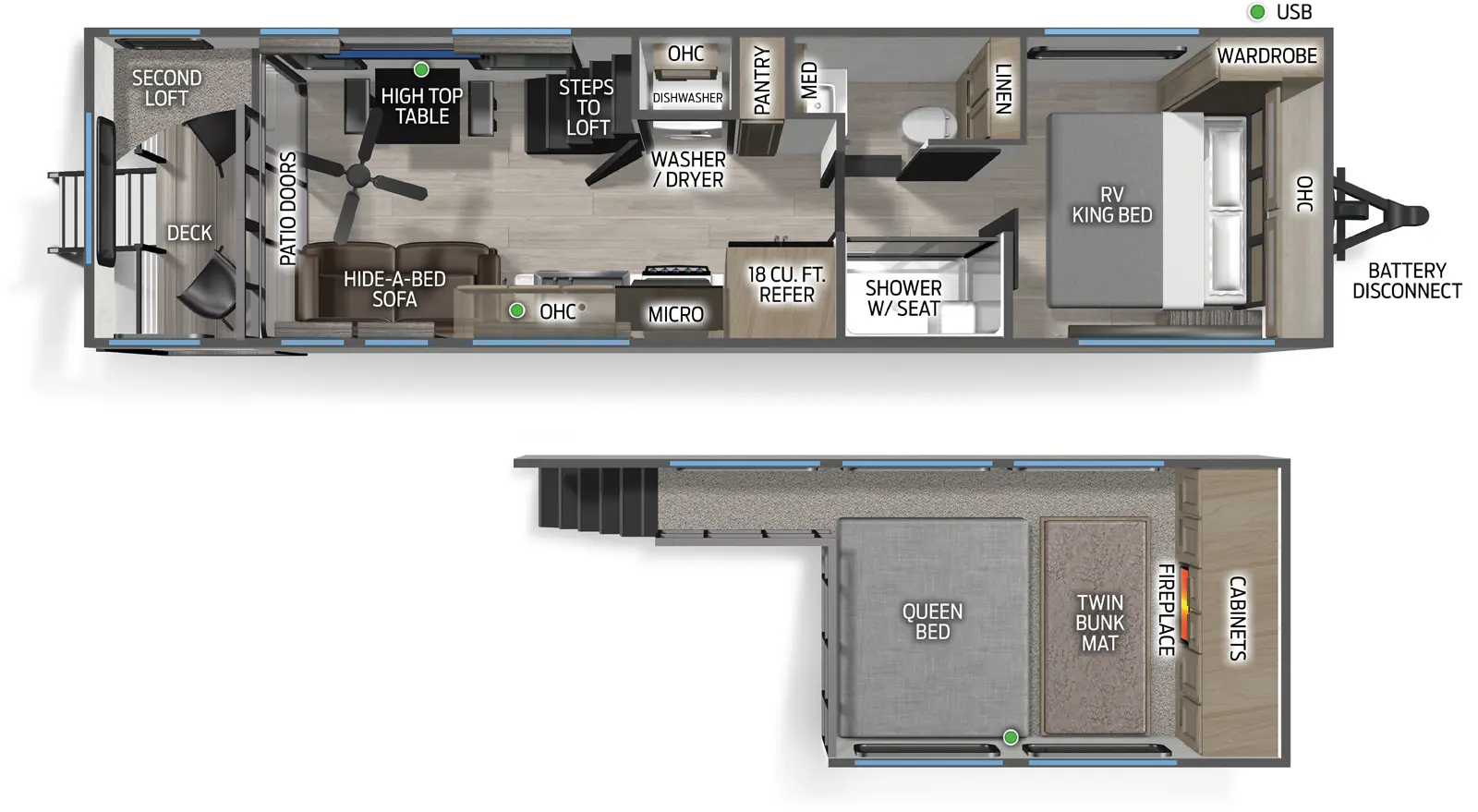 Timberwolf 20OG Floorplan